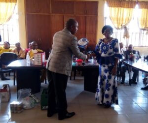 Award Courtesy visit by the Department Board of Studies to one of her owns and the Imo State Commissioner of Education, Prof. V.A. Onwuriri